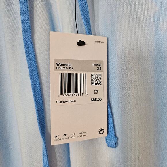 Nike Yoga Luxe Blue Joggers - Picture 11 of 13